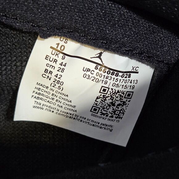 Nike Air Jordan 1 Retro High Shattered Backboard 3 Mens 10 DS OG All 555088-028 - Picture 8 of 9